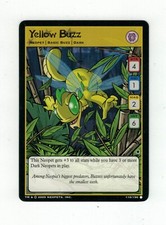 2005 Neopets 110/150 Yellow Buzz Darkest Faerie