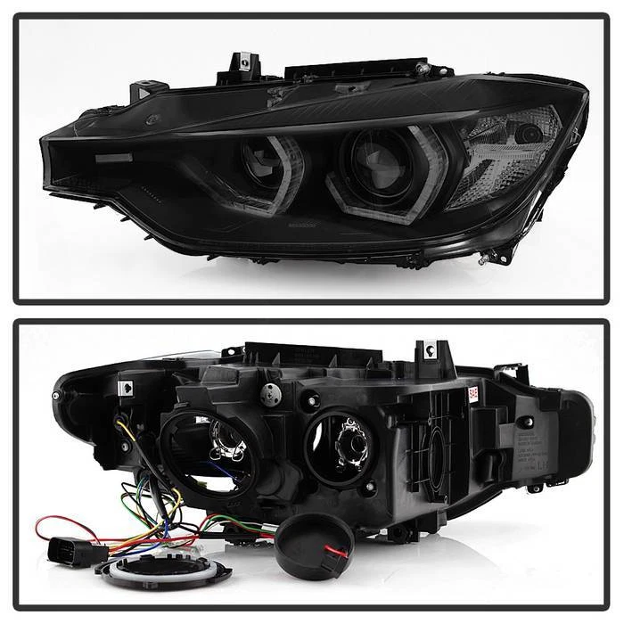 Spyder Auto 5085047 LED DRL Projector Headlights for 12-14 BMW F30 3 Series 4DR - Image 3 of 4