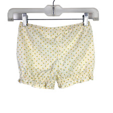 Vintage Dainty Floral Yellow Toddler Baby Bloomers Shorts