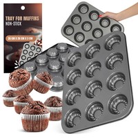 Muffinform Muffinbackblech Muffinbackform 35X26X3 Cm Cupcakeblech Antihaftform