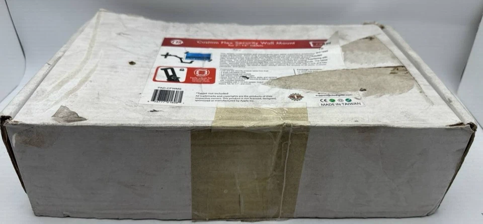 CTA Custom Flex Security Wall Mount for 7" to 14" Universal Tablet Galaxy Tab A7 - Image 4 of 4