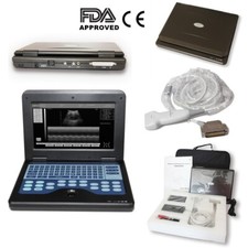 Tragbare Laptop-Maschine mit digitalem Ultraschallscanner, 7,5-Linear-Sonde, CE