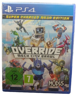 Override: Mech City Brawl - Super Charged Mega Edition, PS4 Spiel, NEU & OVP