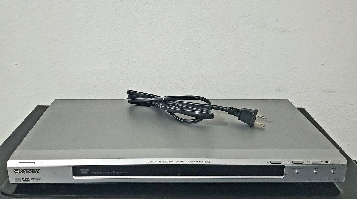 Sony DVP-NS50P DVD CD Player Progressive Scan, No Remote -TESTED