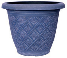 Decorative Small Large Plant Pots Outdoor Garden Round Plastic Flower Planters