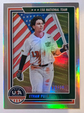 2022 USA STARS & STRIPES LONGEVITY HOLO SILVER ETHAN PUIG 24/80