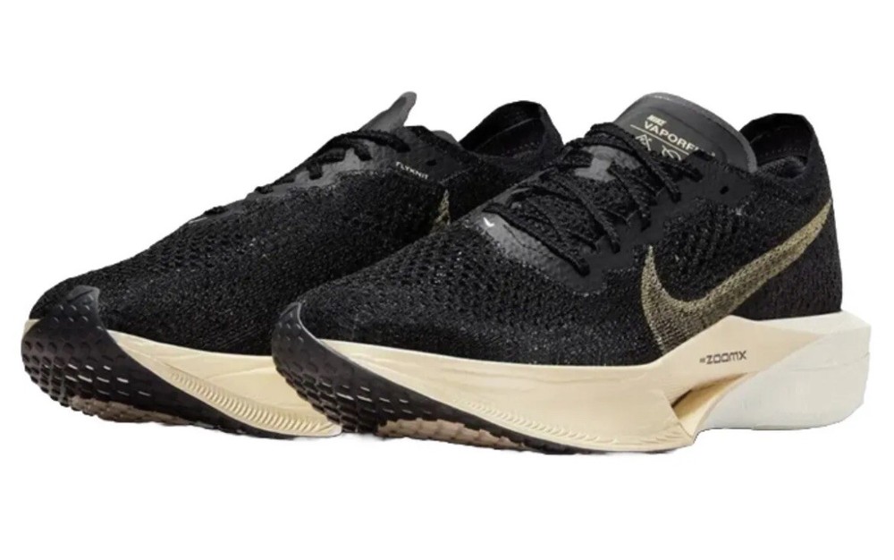 Men's Nike ZoomX Vaporfly Next% 3 Running Shoes Black Gold Size 8 DV4129-001