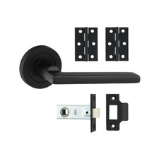 Timco Radmore Lever On Rose Door Pack Internal Handle Latch Mixed