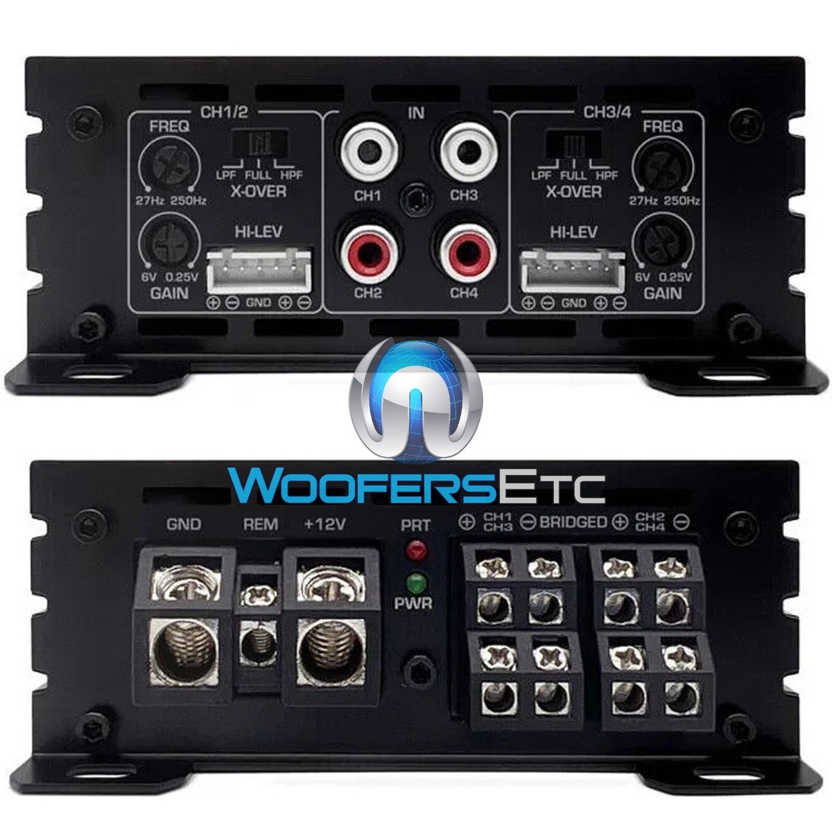 ZAPCO HB-84D HARMONY 4CHANNEL 480W RMS COMPONENT SPEAKERS TWEETERS