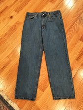 Vintage Levi’s 550 Relaxed Fit Jeans Denim Men's 38x32 Made In USA