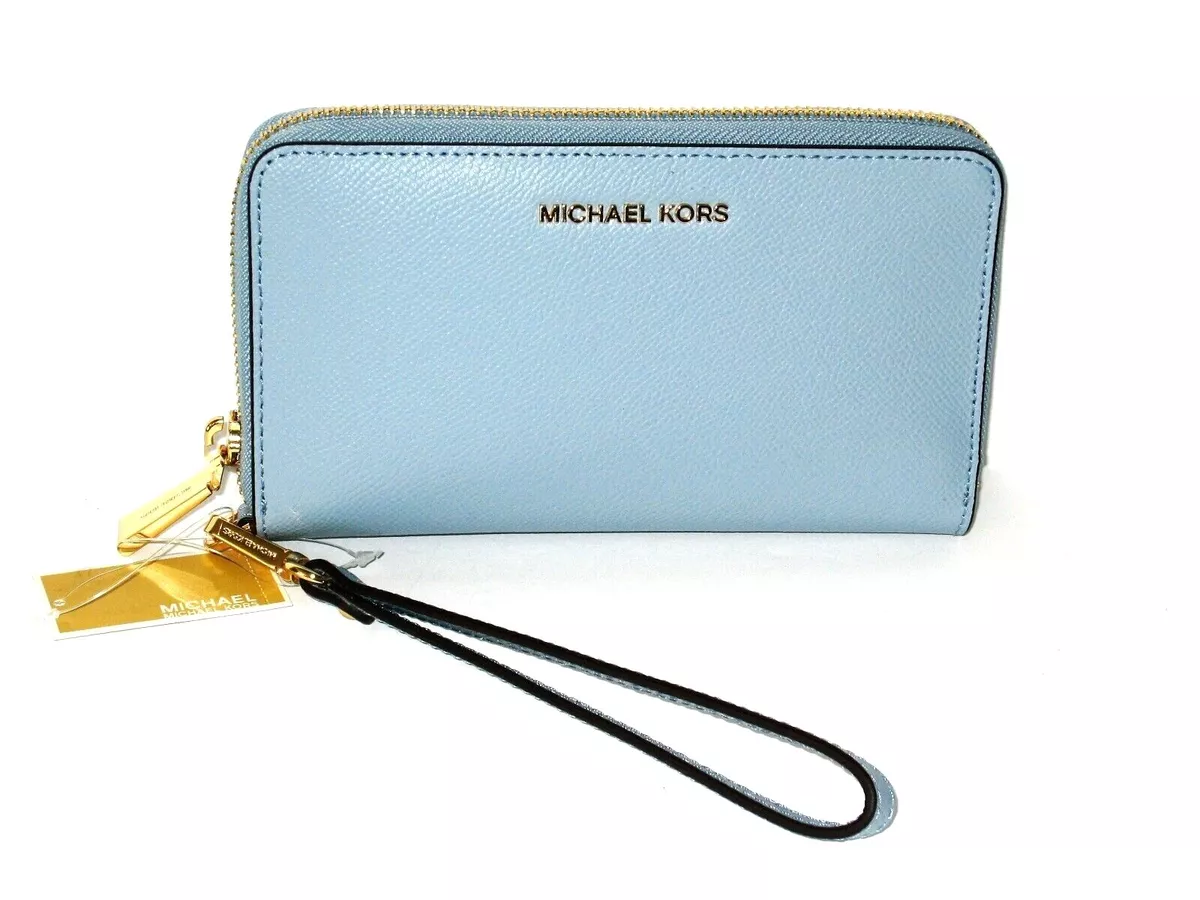 Michael Kors Jet Set Large Flat Multifunction Phone Wristlet