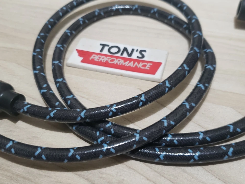 24" 7mm Vintage Triumph BSA 500 650 A65 A50 tela bujía cable bobber café BL Foto 2 de 2