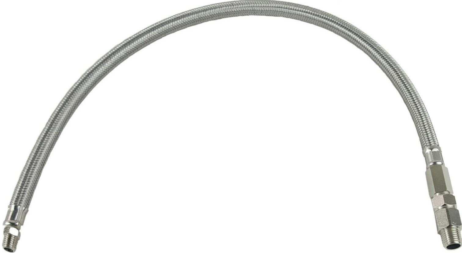 Leader Hose W/check Valve 1/8"npt Male To 1/4"npt Male