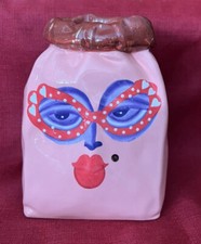 Priscilla by GANZ BELLA CASA Ceramic Bag Vase...