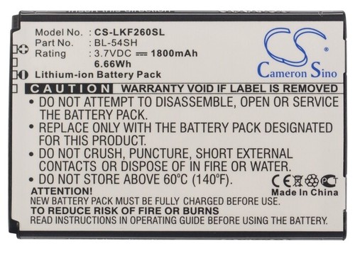 Batteria Premium per LG Optimus F7, Optimus LTE 3 cella di qualità NUOVA - Foto 5 di 5