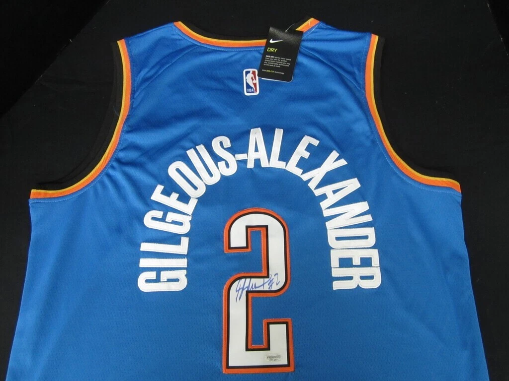 Shai Gilgeous-Alexander Autographed Signed OKC Thunder Nike NBA