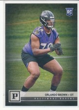 2018 Panini Orlando Brown Jr. Canvas RC #377