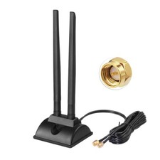 4G LTE 6dBi Omni-directiona Dual SMA Antenna for 4G Wireless Home Phone Router