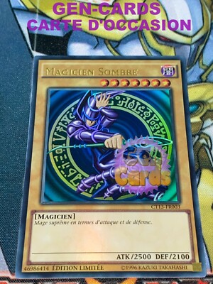 Carte Yu-Gi-Oh! Magicien Sombre – édition Limitée En Métal, Collection, Neuve