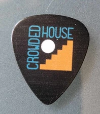 CROWDED HOUSE GUITAR PICK NEW ZEALAND GRAVITY STAIRS 2024 VIP GUESTS SPLIT ENZ