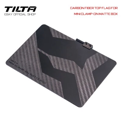 Tilta Carbon Fiber Top Flag For Mini Clamp-on Matte Box Movie Camera Accessories