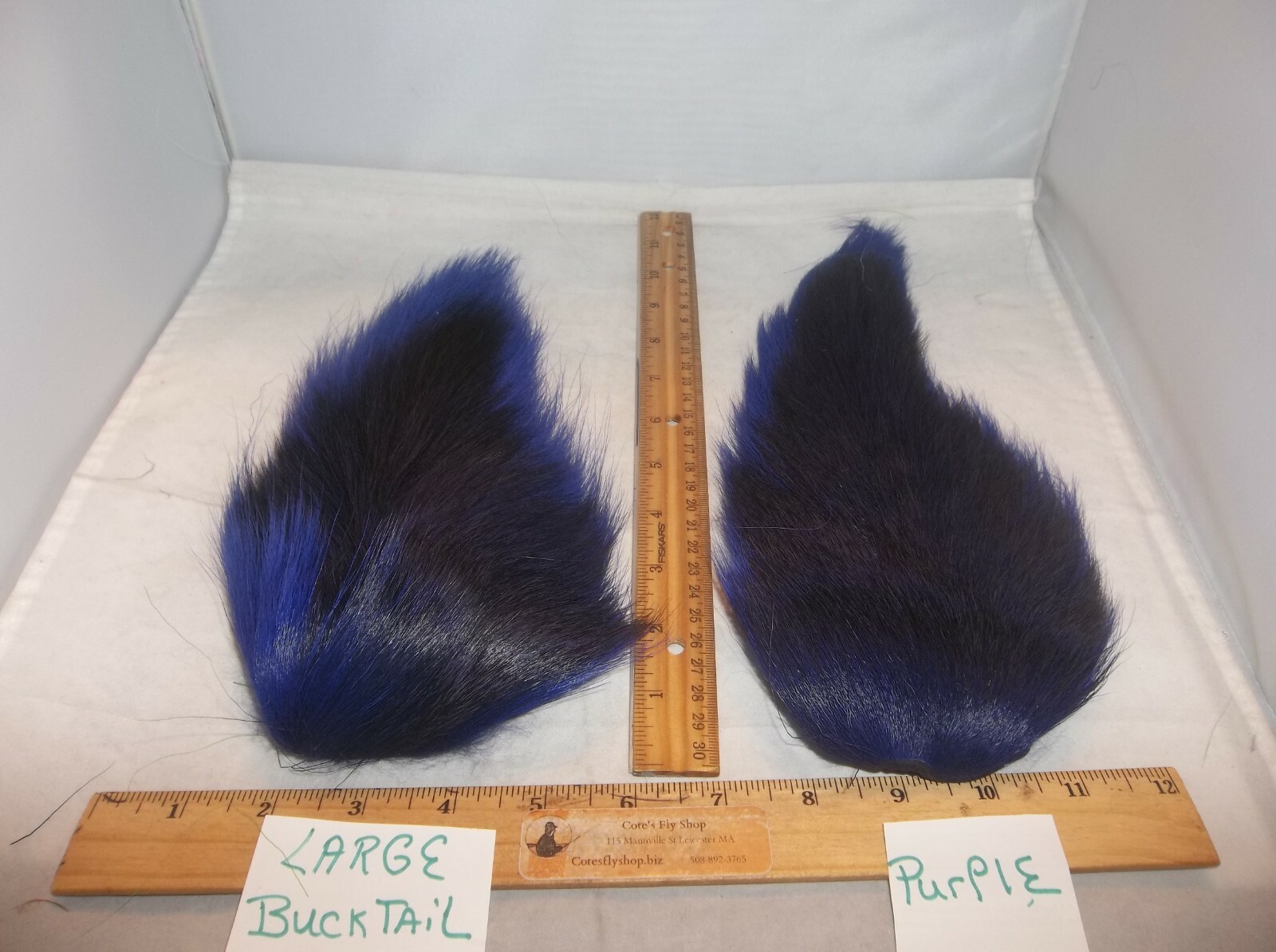 1 LARGE BUCKTAIL 10"-12" Fly Tying / Jigs - Natural & Dyed Deer tails ...