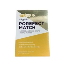 Spalife Porefect Match Hydroclloid 3 Nose Strips  24 Pimple Patches