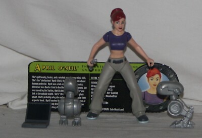TMNT  playmates toys  2003 april o'neil