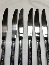 Oneida Distinction Deluxe HH SPRING GLEN Dinner Knives Set of 6