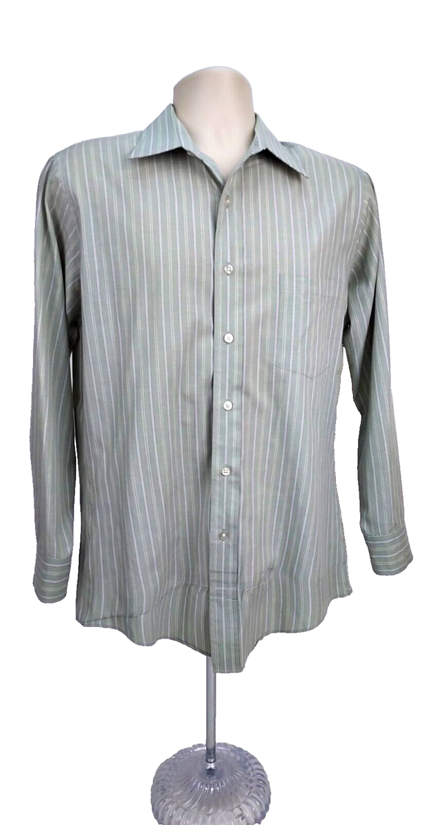 Men's Stretch Supima Cotton Non-Iron Pinpoint Oxford Button-Down Collar