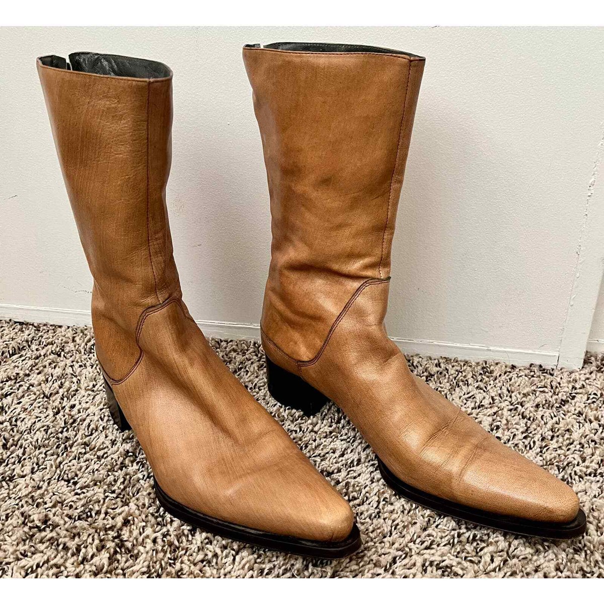 パンプス VIC MATIE' MAGNIFICO BOOTIES Vic Matie - Tan boots - Size 38 | eBay