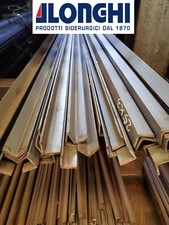 LAMINATO IN FERRO ACCIAIO BARRA PROFILO ANGOLARE 25X25X3 mm. 3 PEZZI da 2 METRI