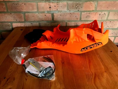 KTM XC 250 TPI  2020-2022  ACERBIS MX SKID GLIDE PLATE SUMP GUARD ORANGE/BLK