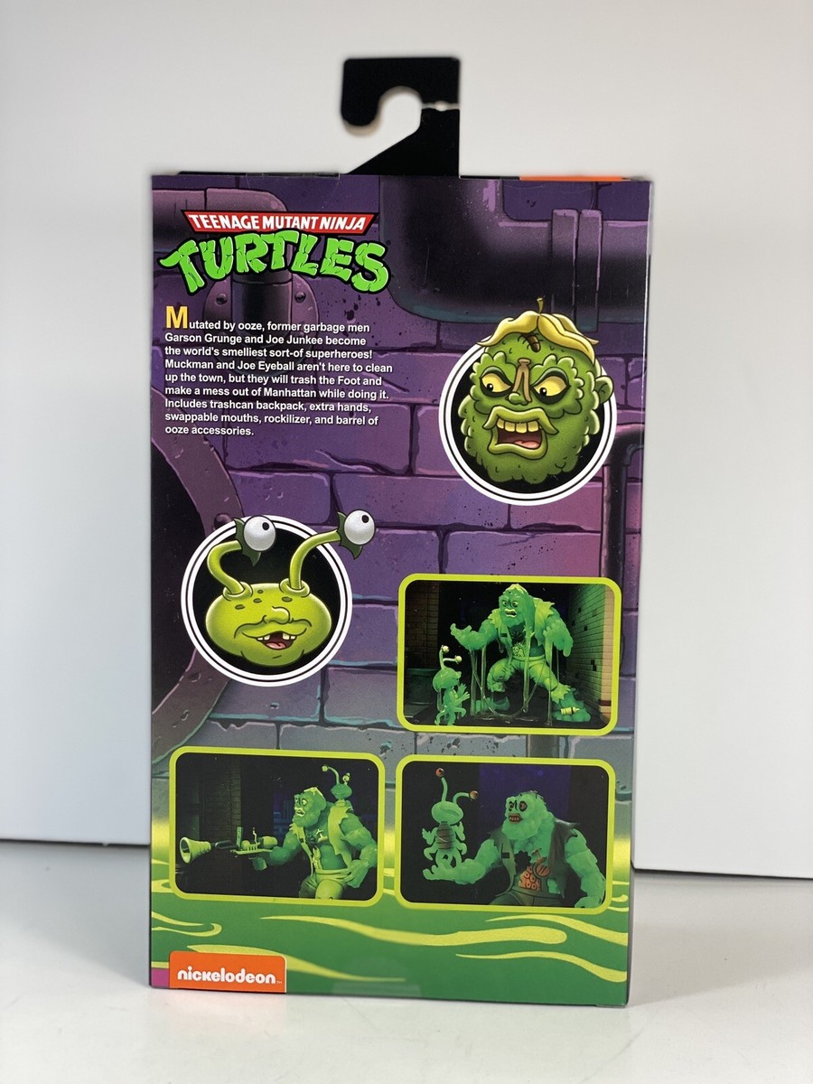 TMNT Toxicity Now! NECA Sewer Heroes Series Muckman and Joe