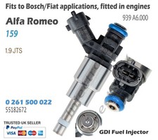 Injecteur Alfa Romeo ALFA 159