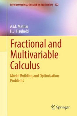 Fractional and Multivariable Calculus A. M. Mathai