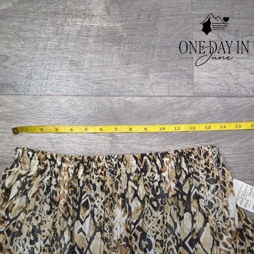 Alfred Dunner Pull On Midi Skirt Size 10 - Picture 3 of 5