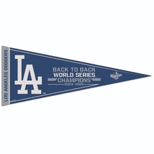 2025 World Series Champions  Los Angeles Dodgers Classic 12x30 Pennant