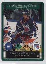 1995-96 Playoff One on One Challenge Pat Verbeek #70 0qr0