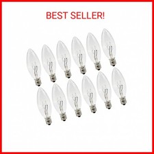 Creative Hobbies  Replacement Light Bulbs for Electric Candle Lamps, Window Cand