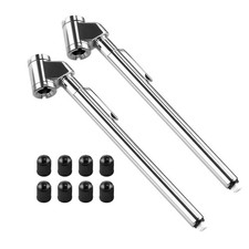 Pencil Tire Pressure Gauge Dual Head Trucks Air Gage Accurate Mechanical Du...
