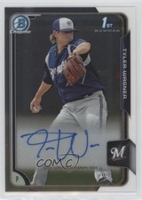 2015 Bowman Chrome Prospects Auto Tyler Wagner #BCAP-TW Auto a3q