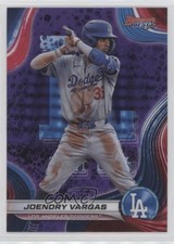 2024 Bowman's Best Top Prospects Purple Refractor /250 Joendry Vargas #TP-8 1p1b