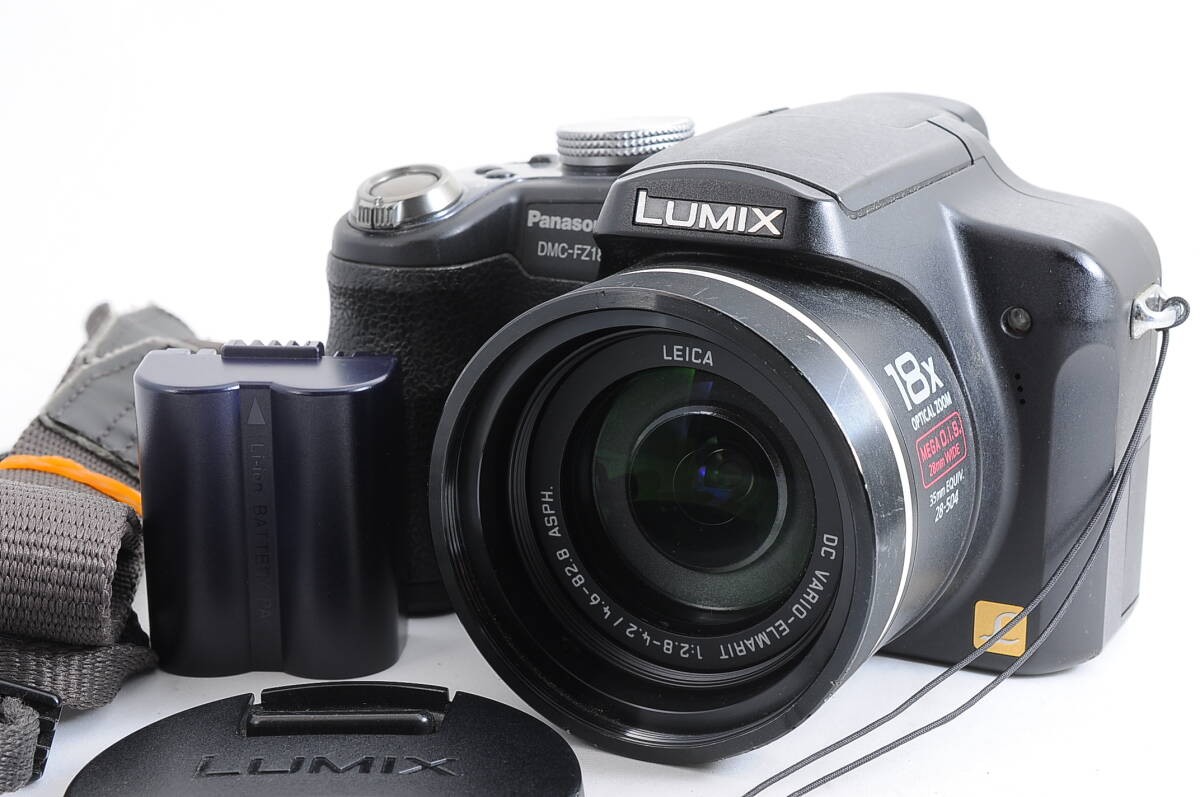 Panasonic LUMIX DMC FZ18 Compact Digital Camera with Cap and