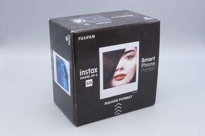 Fujifilm Instax Share SP-3 SQ (Square) schwarz Drucker Neu & OVP MwSt ausw.