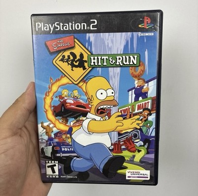 The Simpsons: Hit & Run (Sony PlayStation 2 PS2, 2003) - CIB Complete, F/S!