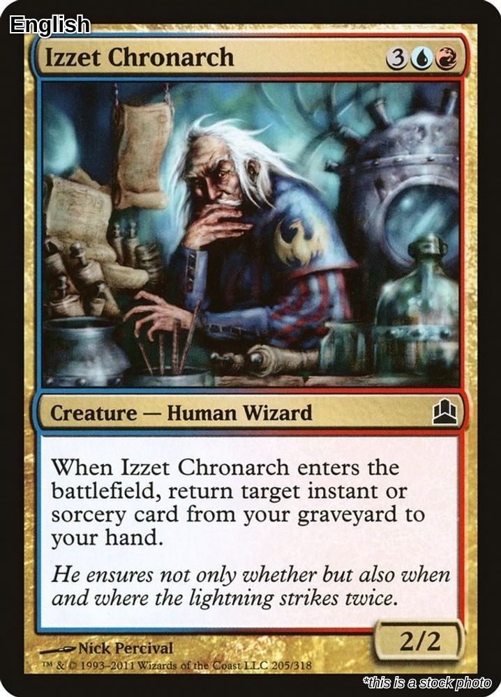 MTG Izzet Chronarch [CMD - 205] LP