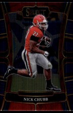 Nick Chubb 2023 Panini Select Draft Picks #45 Georgia Bulldogs NFL READ