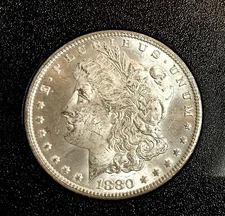 1880/79 CC CAC MS63 Reverse Of 1878 Vam 4 GSA Treasure - Round Money Coin Shop 