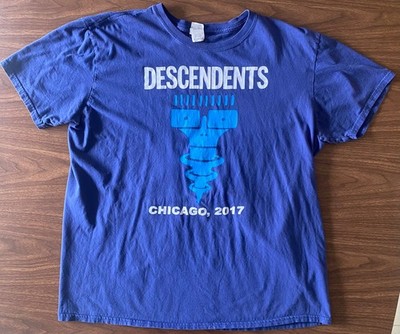 Descendents - Chicago 2017 Tour T-Shirt XL pop punk ALL Epitaph black flag RARE